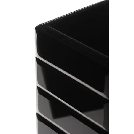 Stojak na szczoteczki Nero 9x9x11 cm