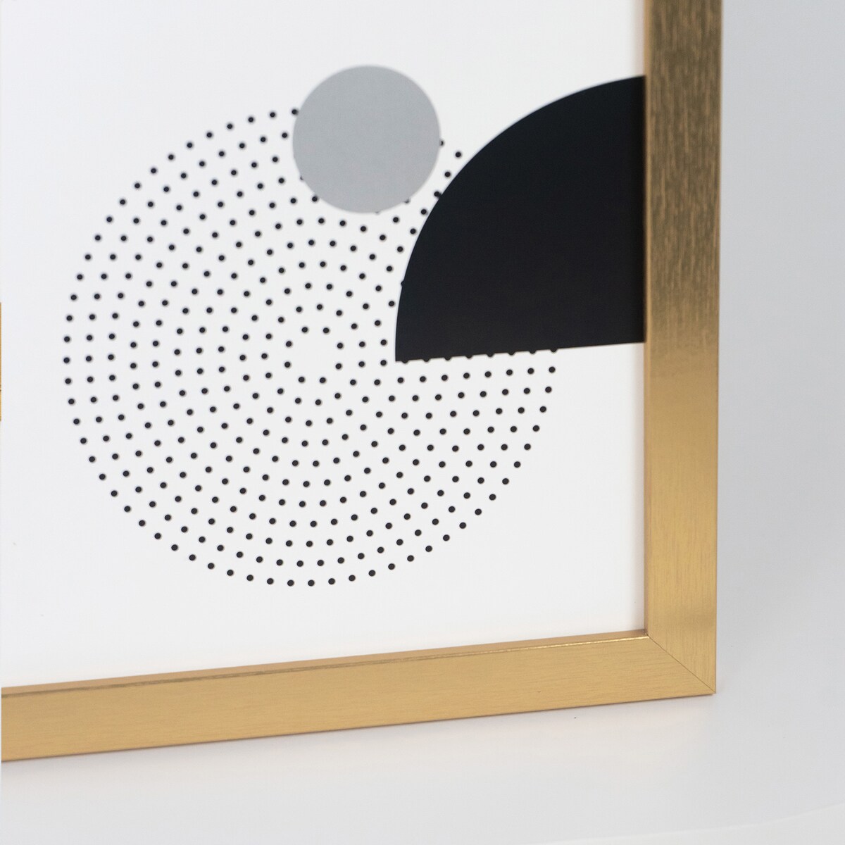 Ramka na zdjęcia 70x100 cm złota rama MDF z plexi do powieszenia pion poziom klasyczna prostokątna ramka FRAMAI®