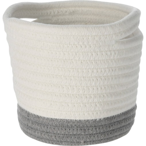 Kosz do przechowywania, bawełna, 13 x 13 cm