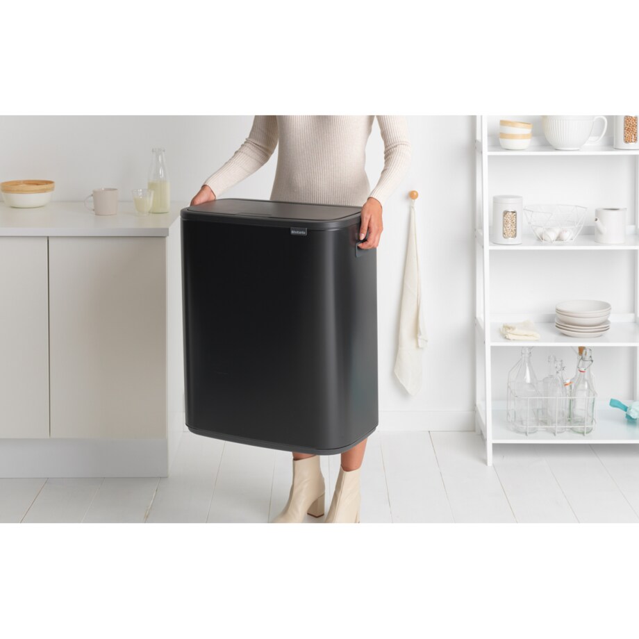 Kosz na śmieci Touch Bin BO 60l czarny mat 223020
