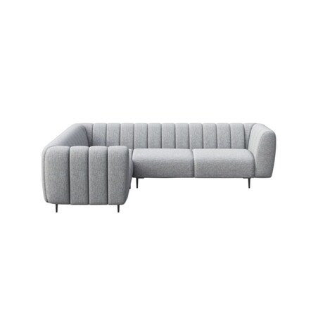 Shel Sofa narożna - jasnoszara