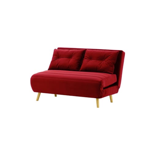 Sofa rozkładana Flic 120 cm-Velluto 7-like oak