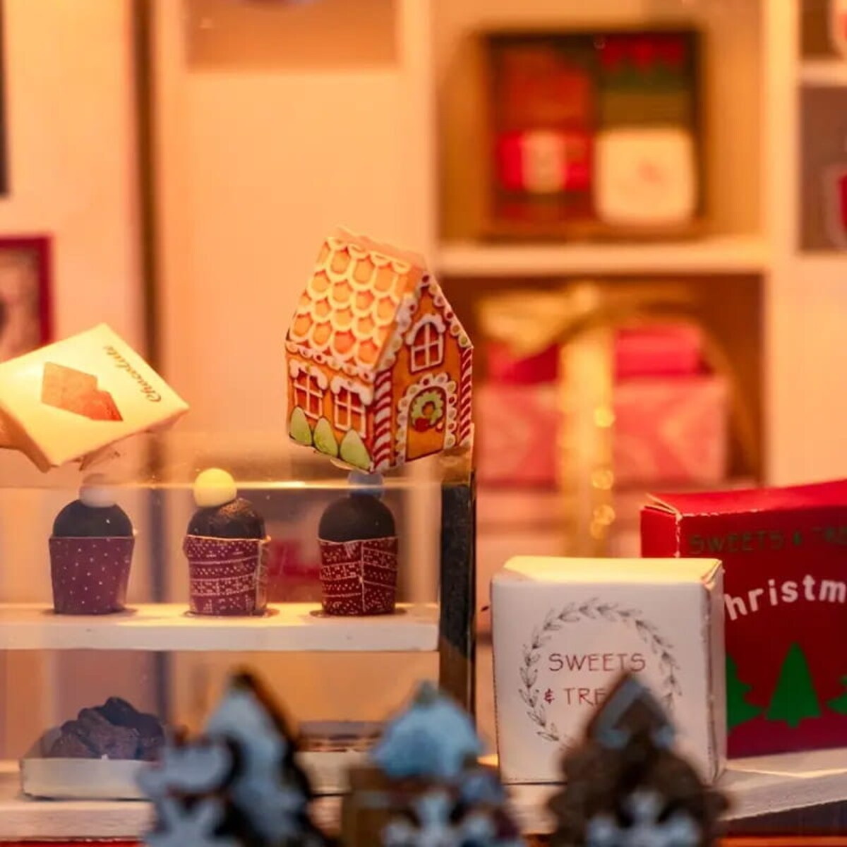 Miniaturowy domek - Zapach Bożego Narodzenia