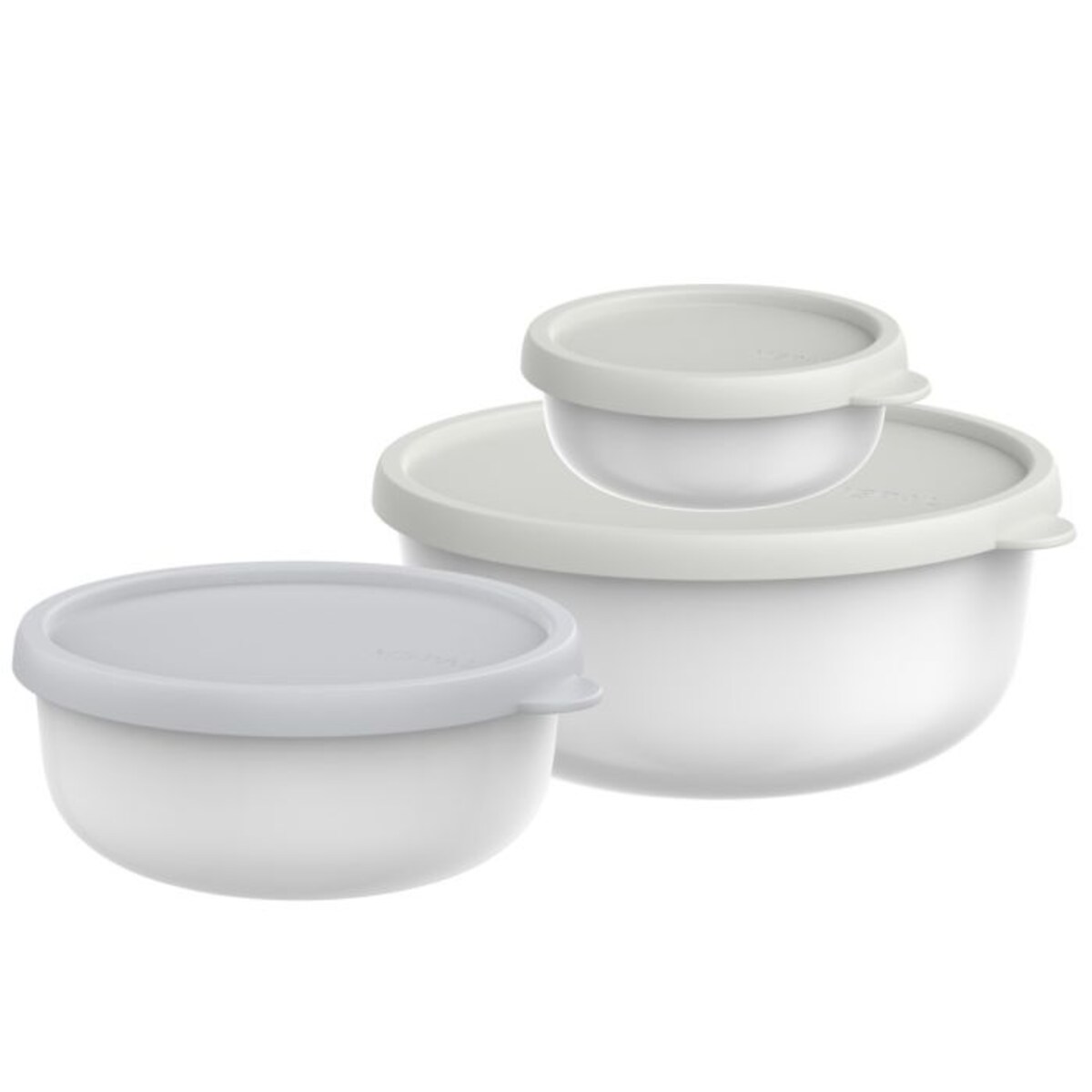 Zestaw 3 pojemników Lumina 2.0 250ml + 750ml +1500 ml White 106298030600