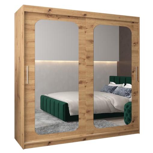 Szafa przesuwna Garderoba PROMO T3 200 artisan/artisan