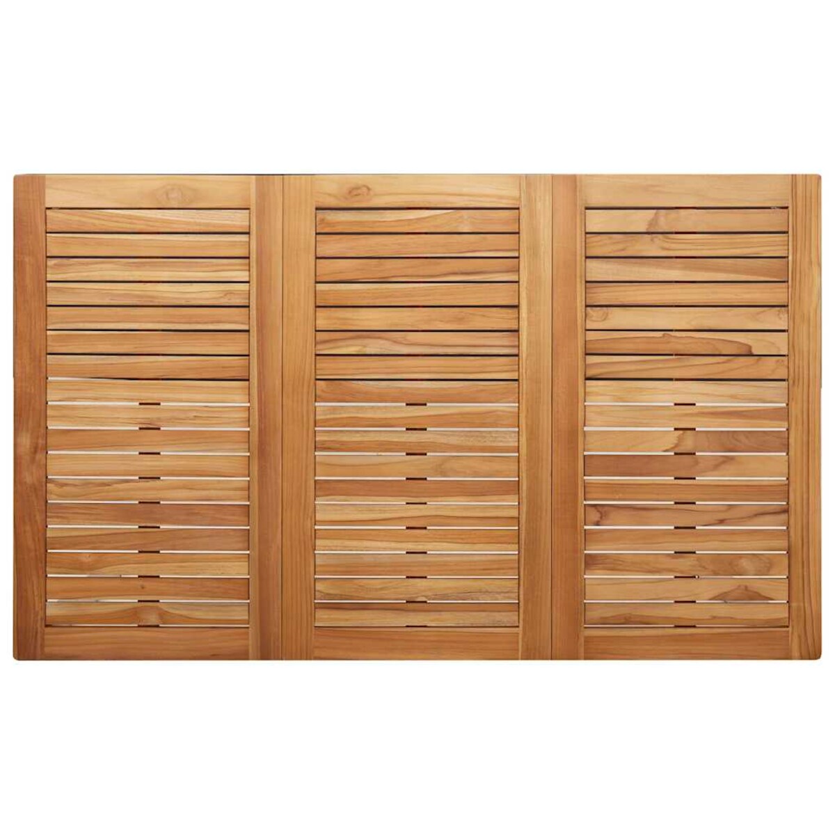 vidaXL Zestawdojedzeniawogrodzie 7 pcs DrewnoTekowe