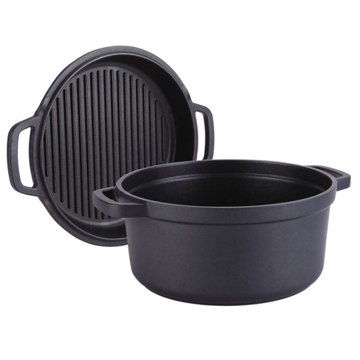 Maestro garnek z patelnią grillową 3.3l 24cm MR4124