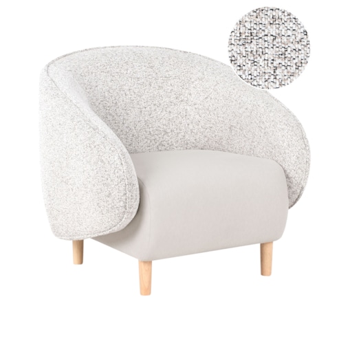 Fotel UMEA Jasnobeżowy