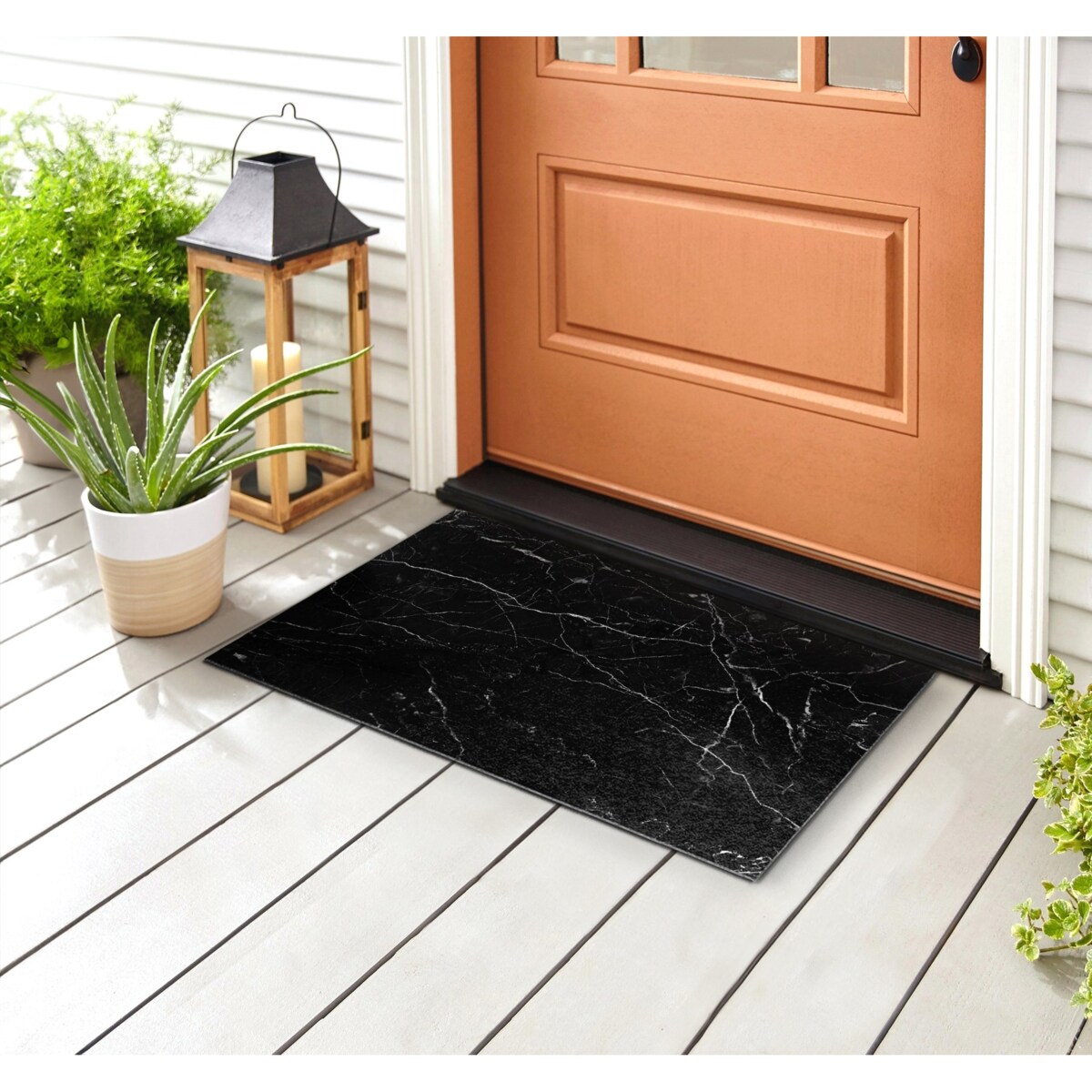 Wycieraczka zewnętrzna Czarny Marmur 90x60cm