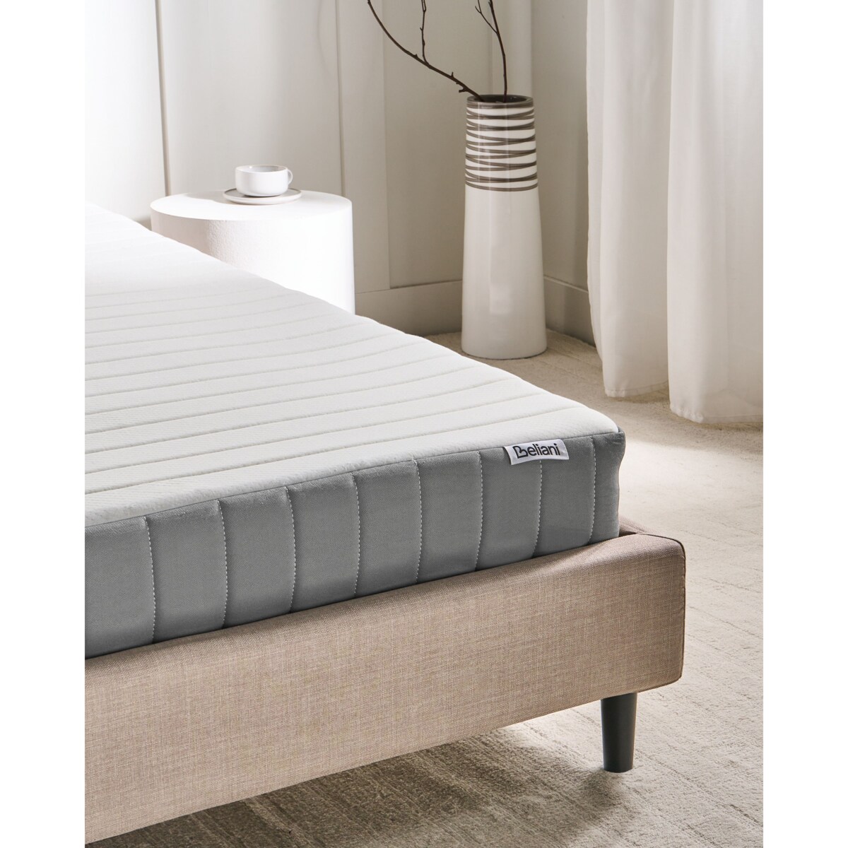 Materac kieszeniowy z pianką termoelastyczną CUSHY H3/4 twardy 120 x 200 cm