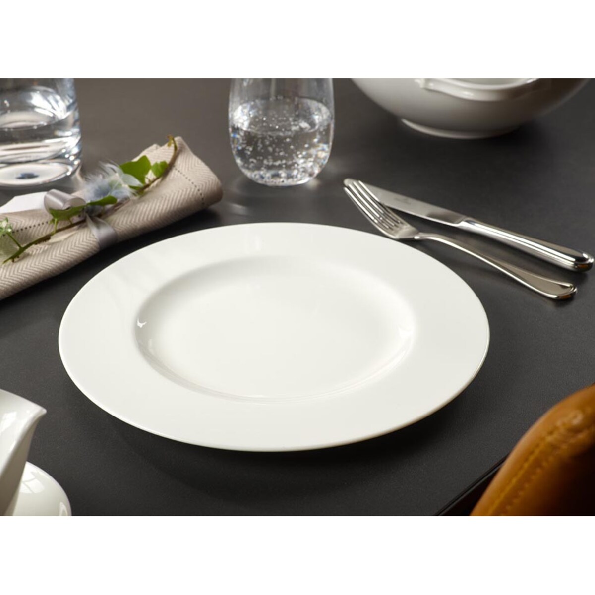 Talerz obiadowy Anmut, 28 cm, Villeroy & Boch