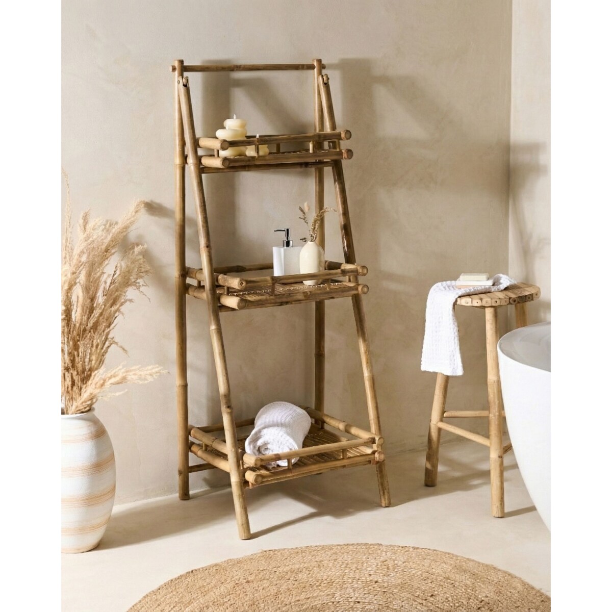 Regał EPUYEN Drewno bambusowe Naturalny