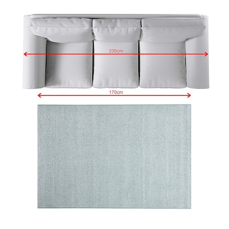 Dywan Casino soft blue 120x170cm, 120 x 170 cm