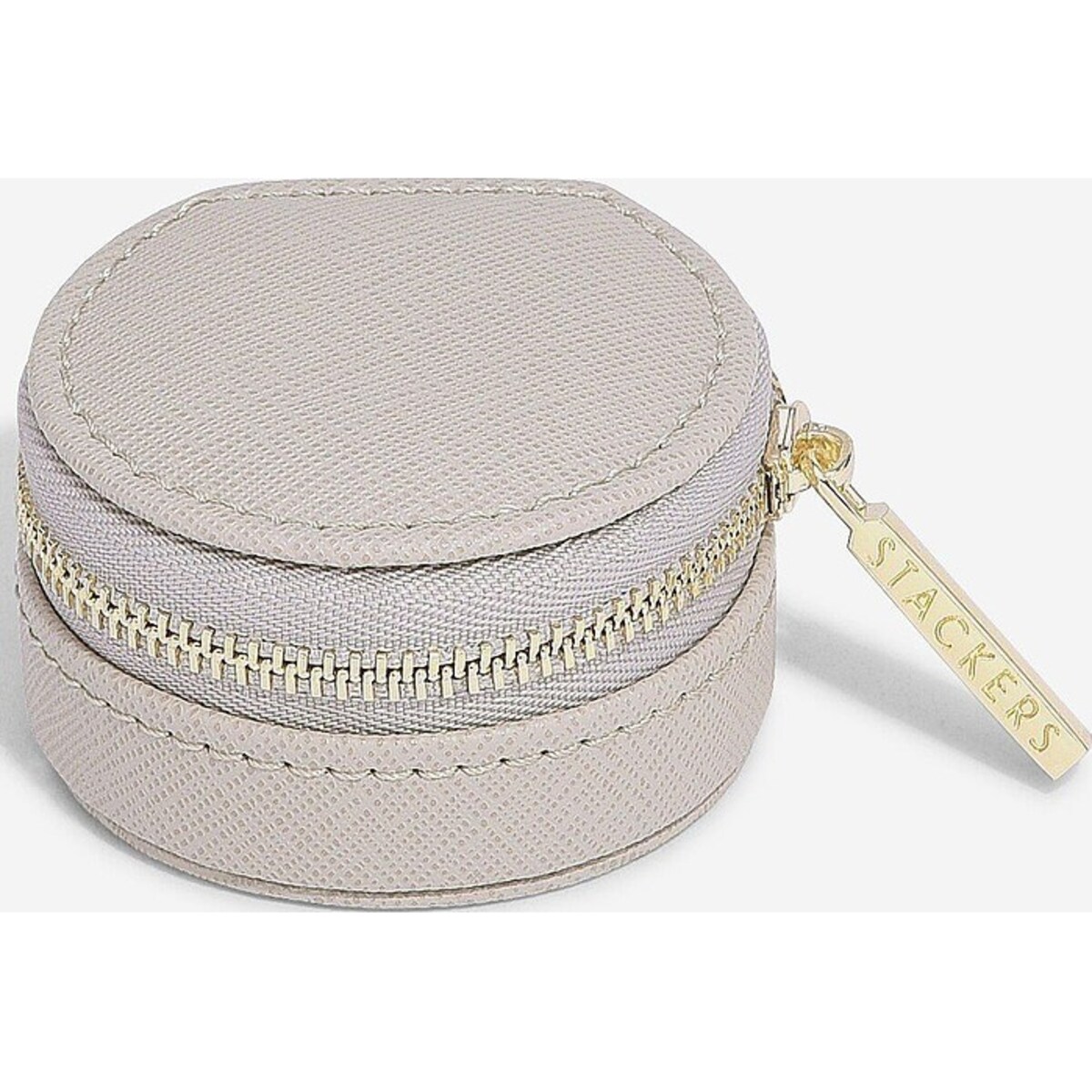 Pudełko podróżne na biżuterię Stackers Oyster mini taupe