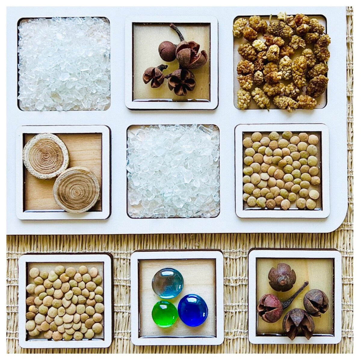 Taca sensoryczna z 8 panelami