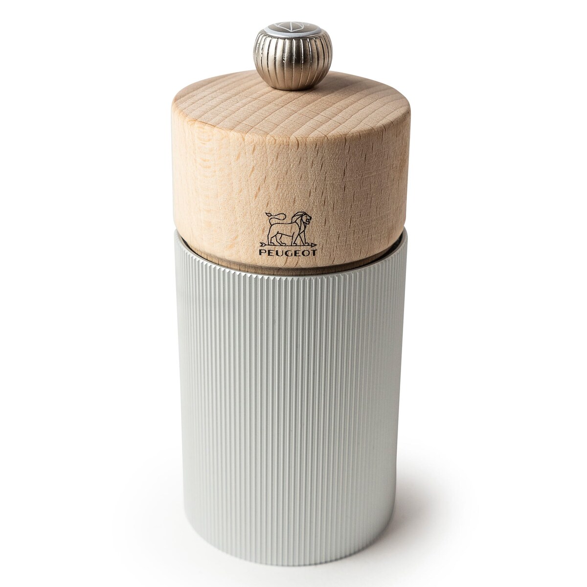 PEUGEOT LINE Młynek do soli 12 cm Natural Aluminium