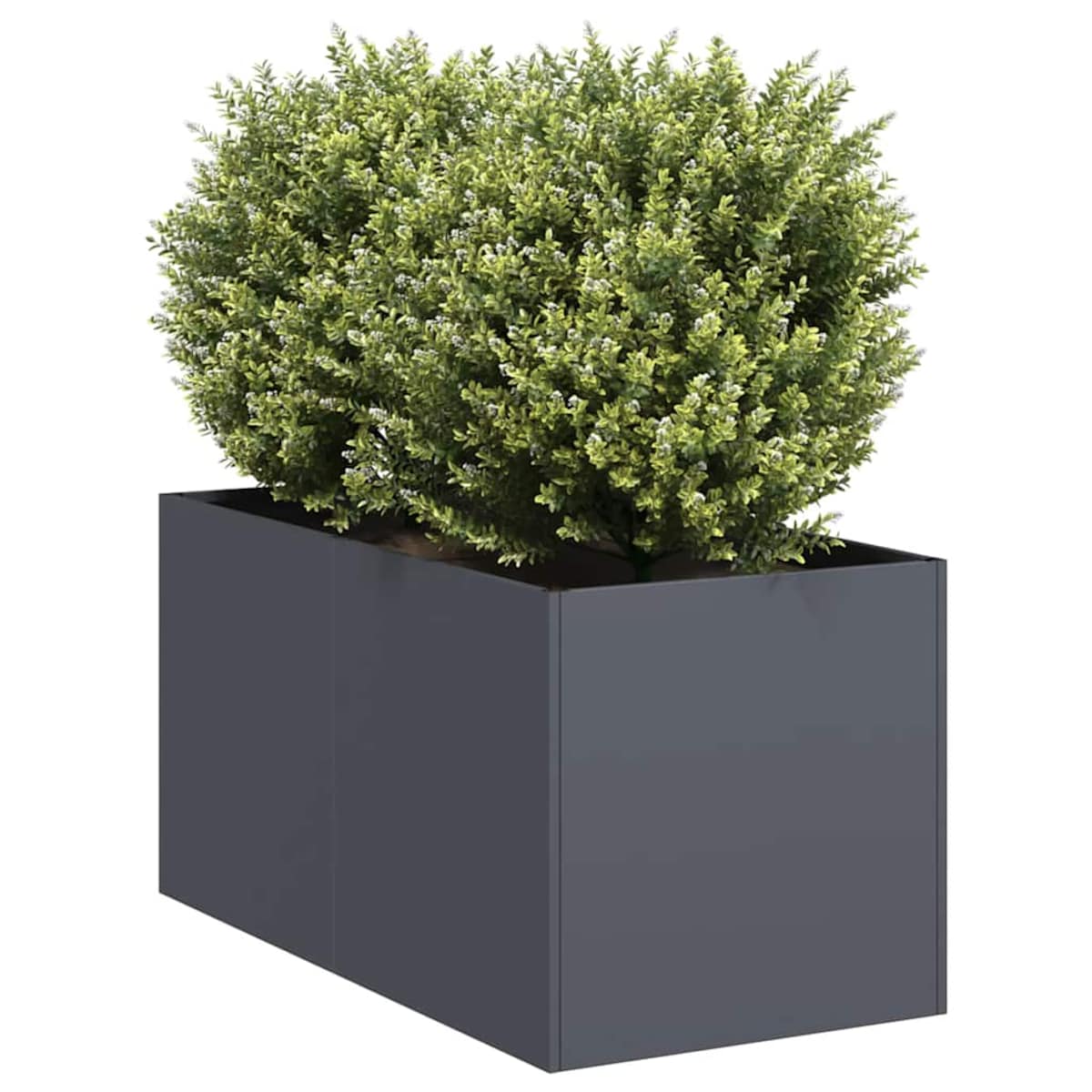 vidaXL Doniczka Antracyt 40x80x40 cm Stal walcowana na zimno