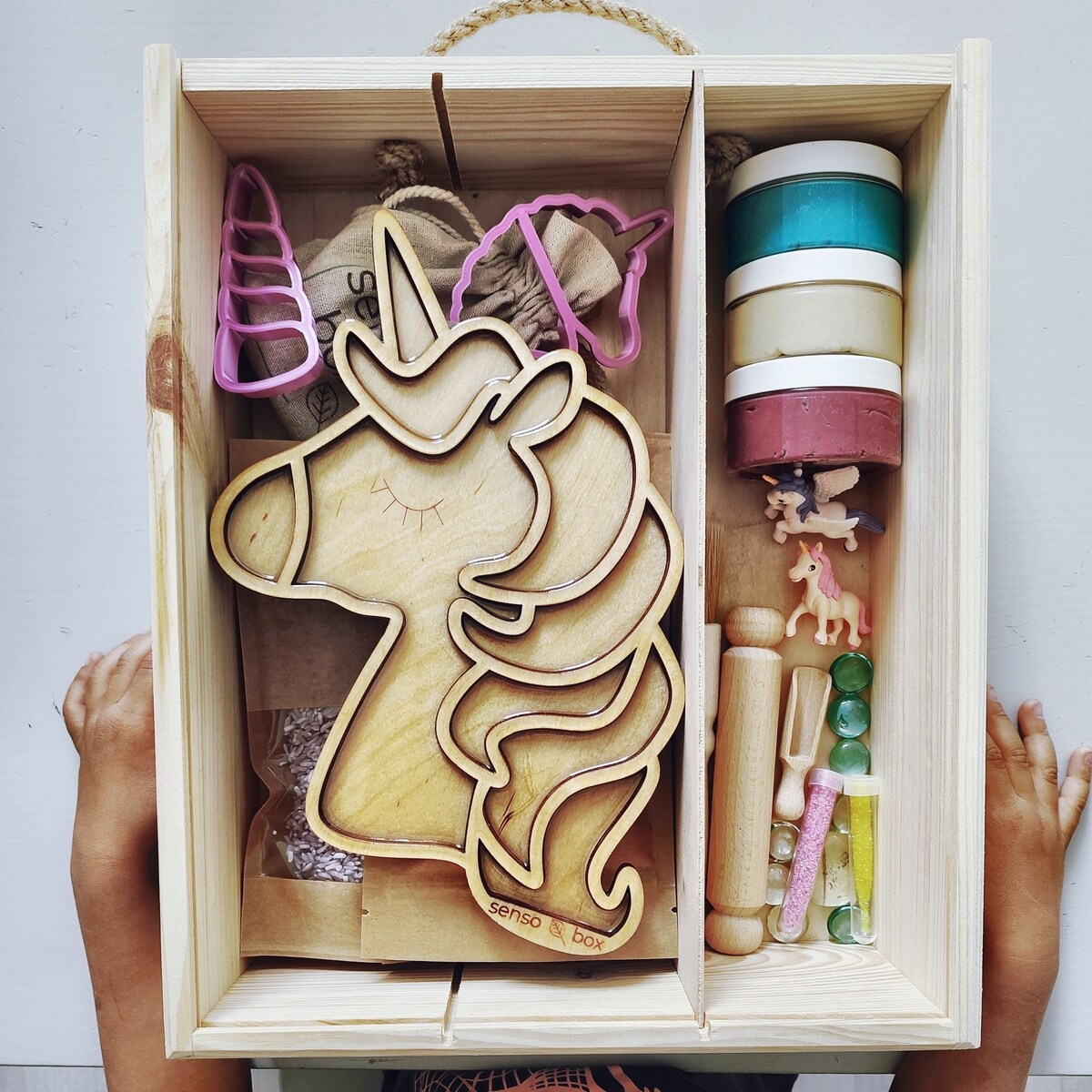Zestaw sensoryczny Jednorożce