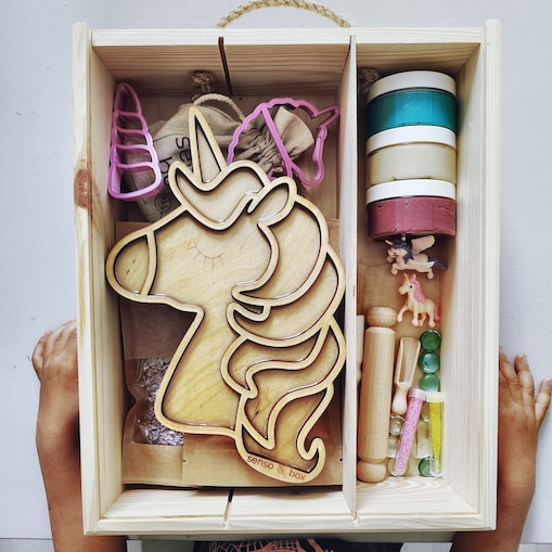 Zestaw sensoryczny Jednorożce