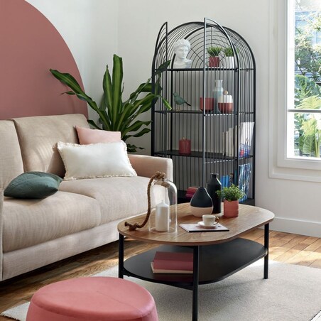 Regał metalowy GABBIA 160x74x34 cm