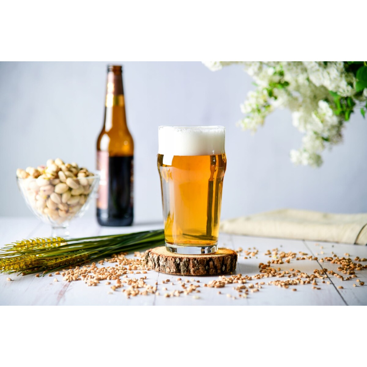 Szklanka Kufel Pokal na Piwo 530 ml Nonic British Pint Pinta Klasyczna