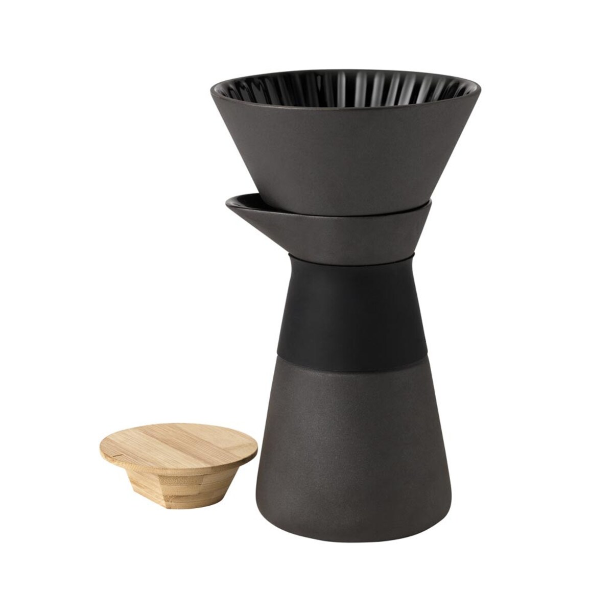 Zaparzacz do kawy Slow brew czarny Theo, 600 ml, Stelton