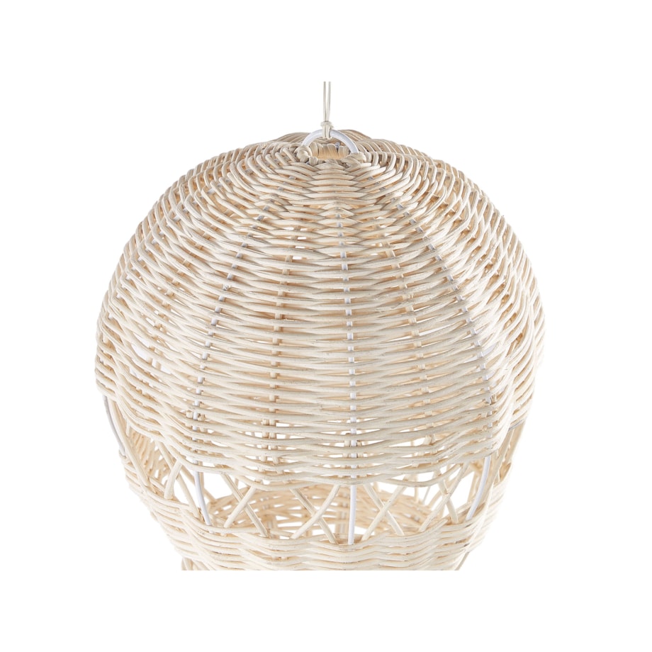 Dekoracja ścienna BEMBA Nieregularny Rattan Naturalny