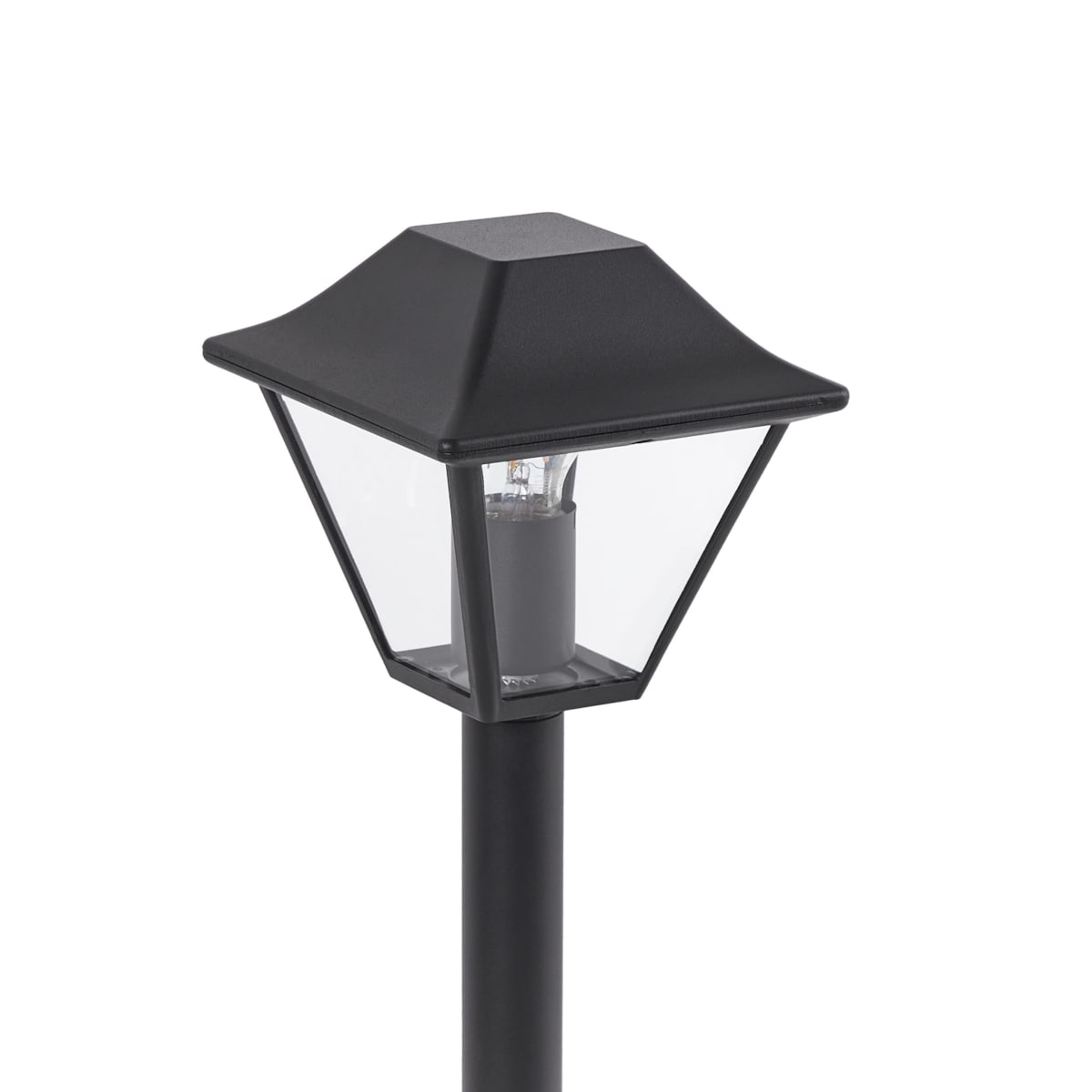 Stojąca lampa ogrodowa 94 cm czarna GOSABA