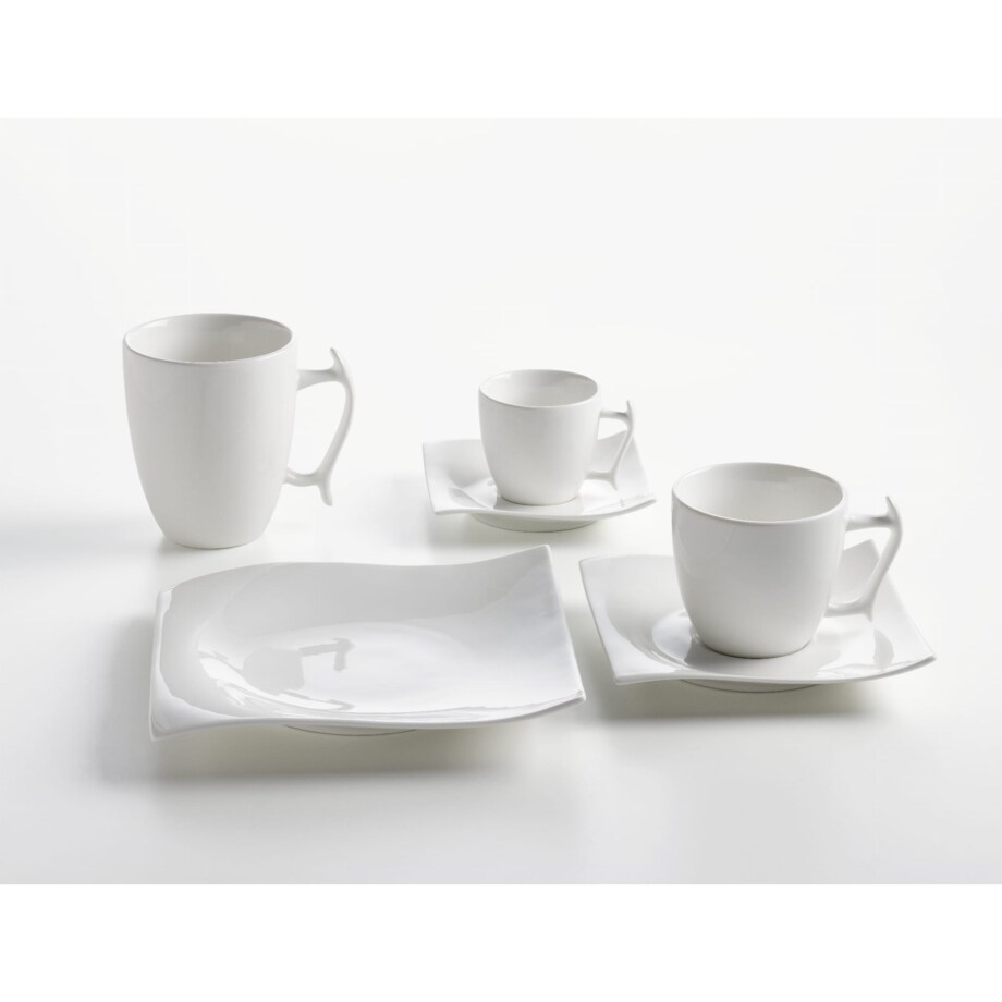 Kubek Motion, biały, 330 ml, wysokość 10 cm