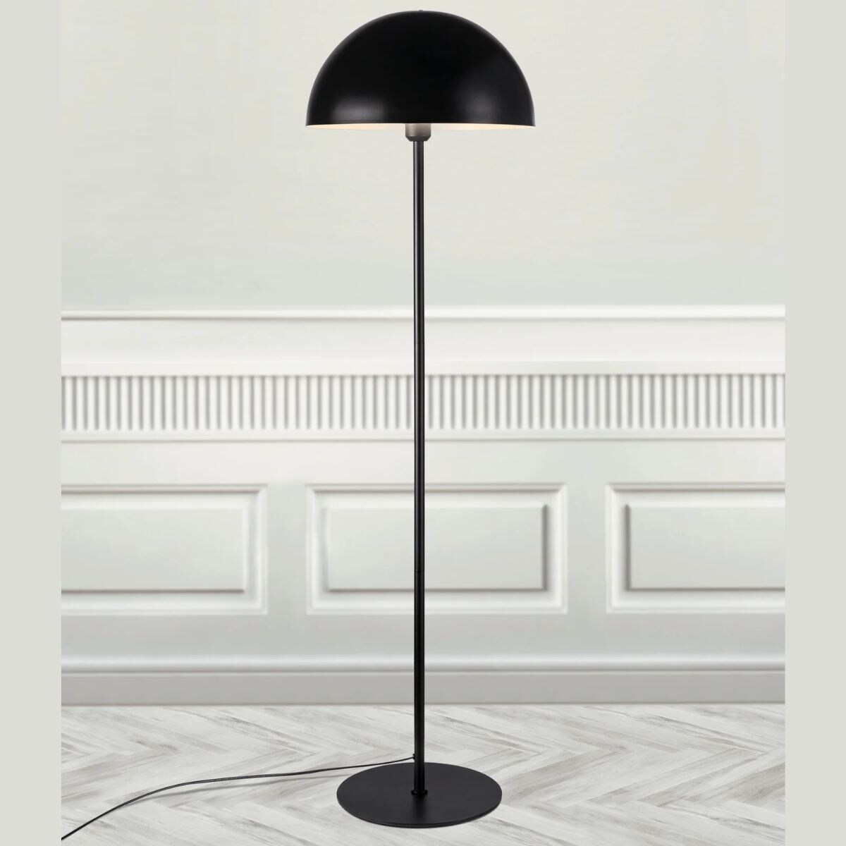 Lampa stojąca Ellen 48584003 Nordlux grzybek do gabinetu czarny