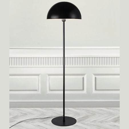 Lampa stojąca Ellen 48584003 Nordlux grzybek do gabinetu czarny