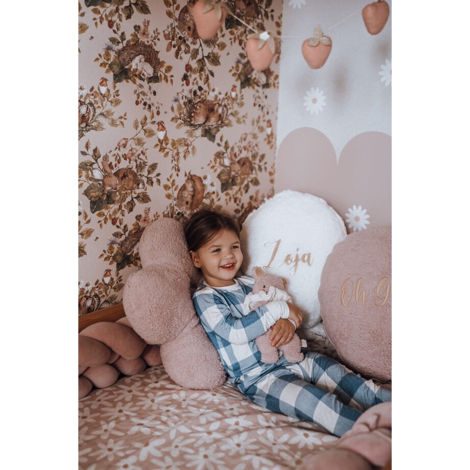 Duża poduszka stokrotka pink