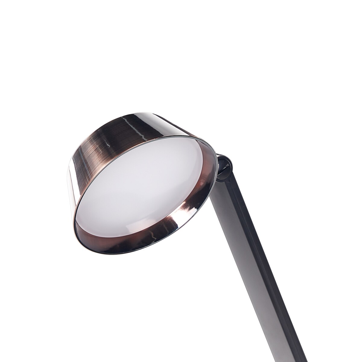 Lampa biurkowa LED CHAMAELEON Ze ściemniaczem Metal Miedziany