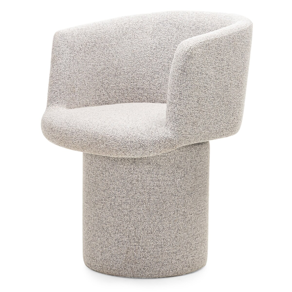 Fotel obrotowy, szaro-beżowy melanż, Haco