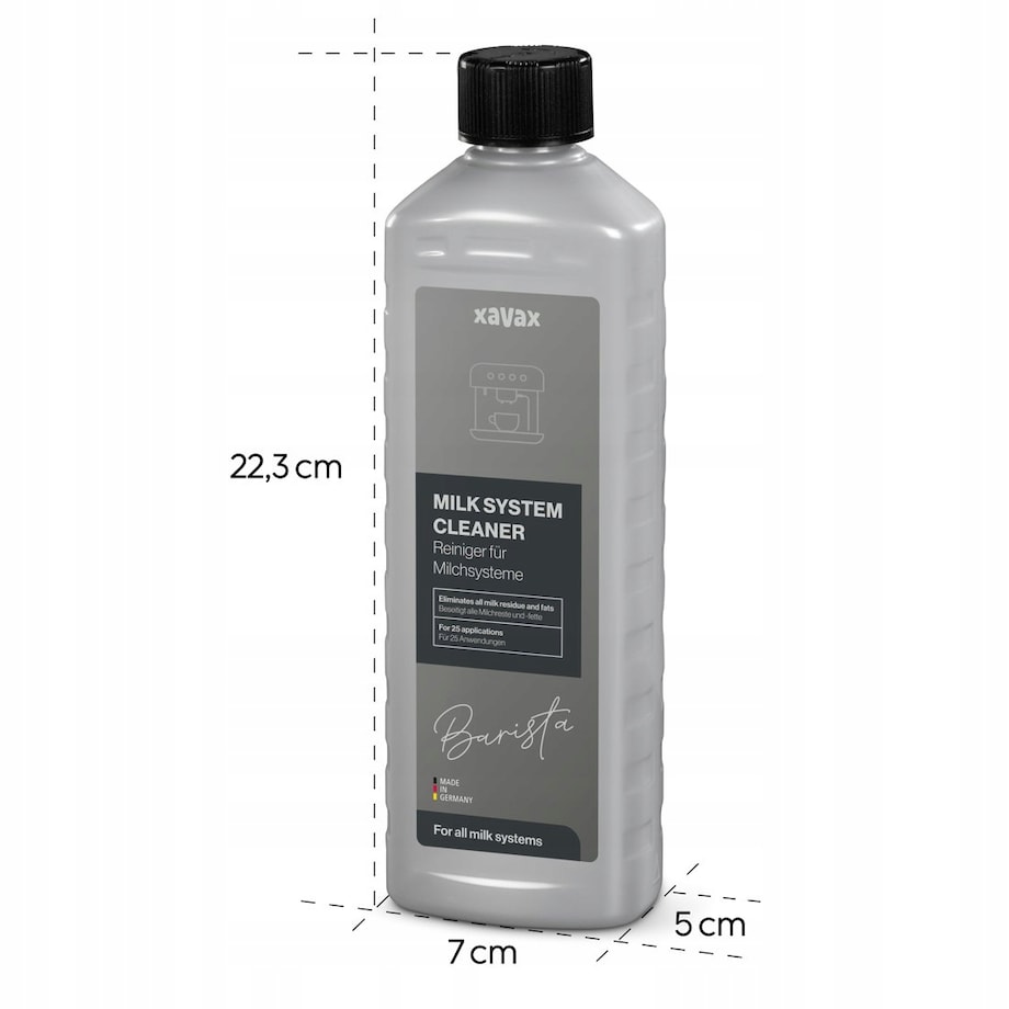 XAVAX Środek czyszczący do obiegu systemu mleka 500 ml BARISTA