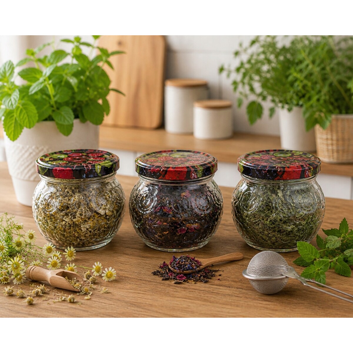 3x SŁOIK mały 215ml grawerowany na owoce dżem wek przetwory soki pojemnik