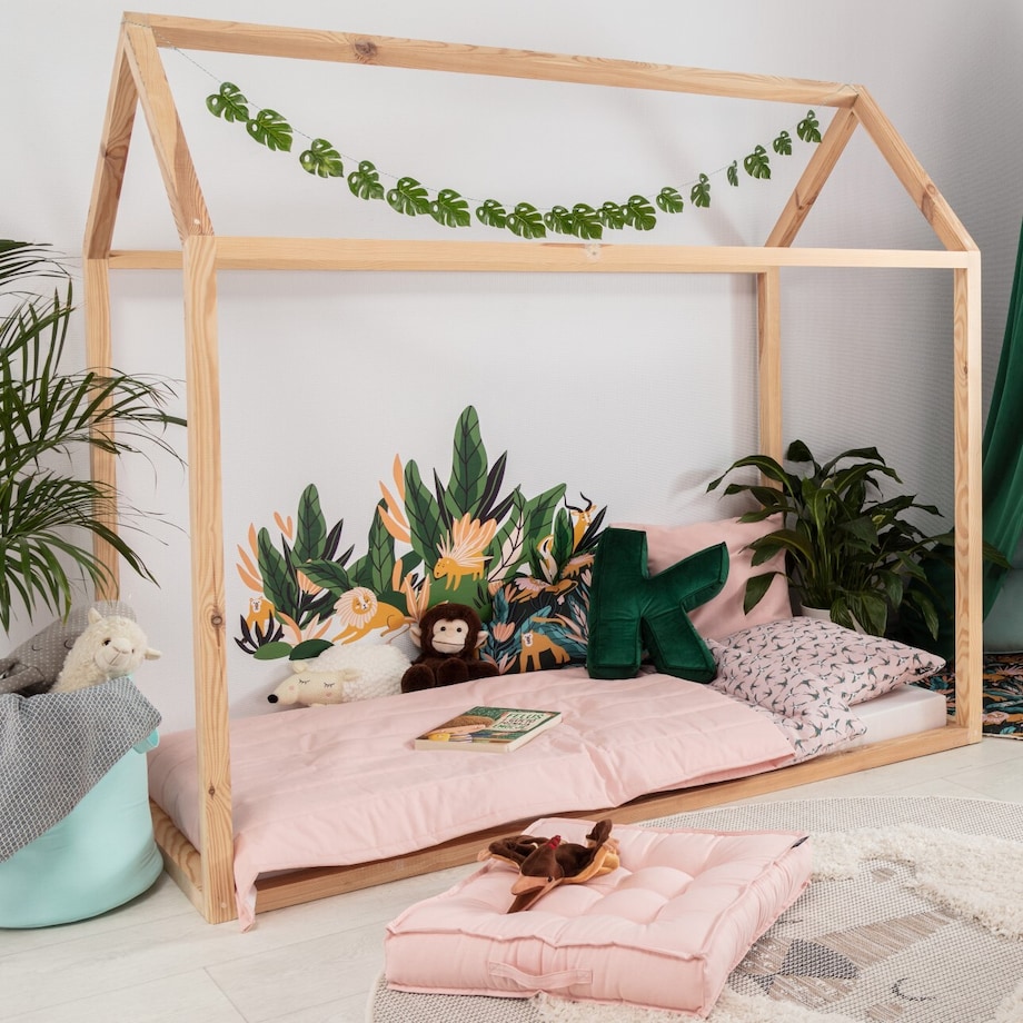 Zestaw naklejek Jungle Life, 120 x 70 cm