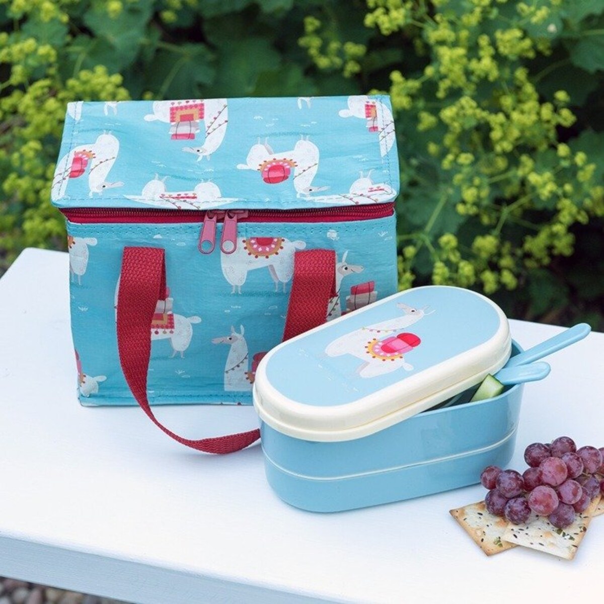 Torba termiczna na lunch - torba piknikowa z rączkami Lama Dolly Rex London