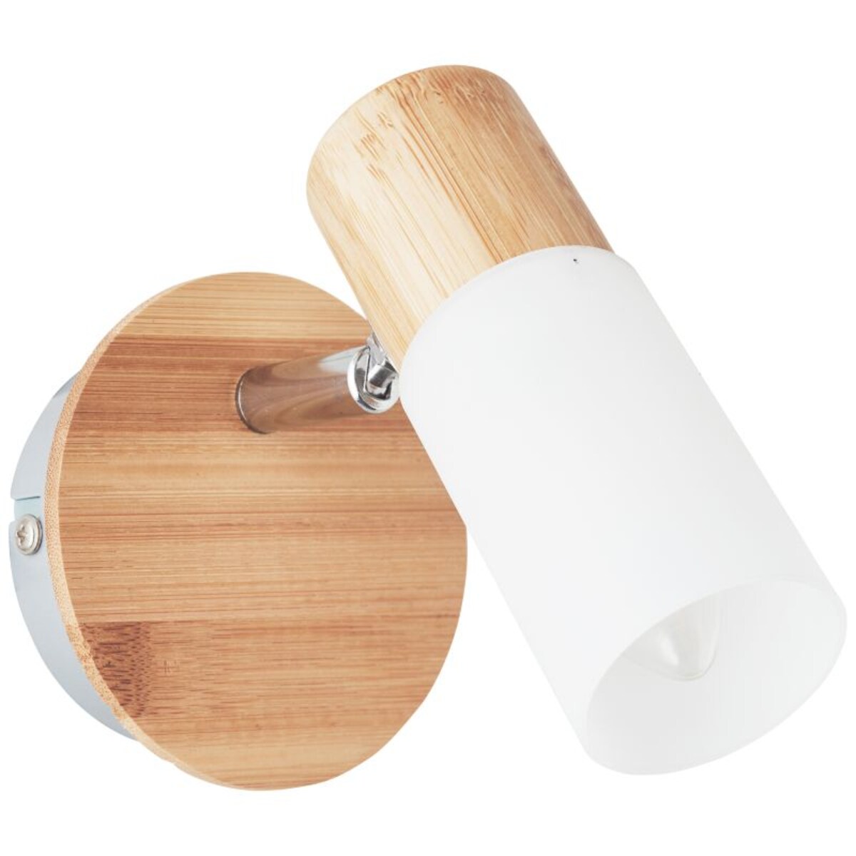 Kinkiet ekologiczny Babsan 51410/50 Brilliant regulacja drewno biały