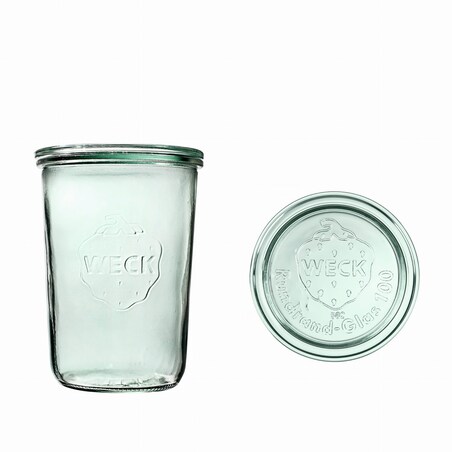 Weck Słoik Mold 850 ml z pokrywą - op. 6 szt