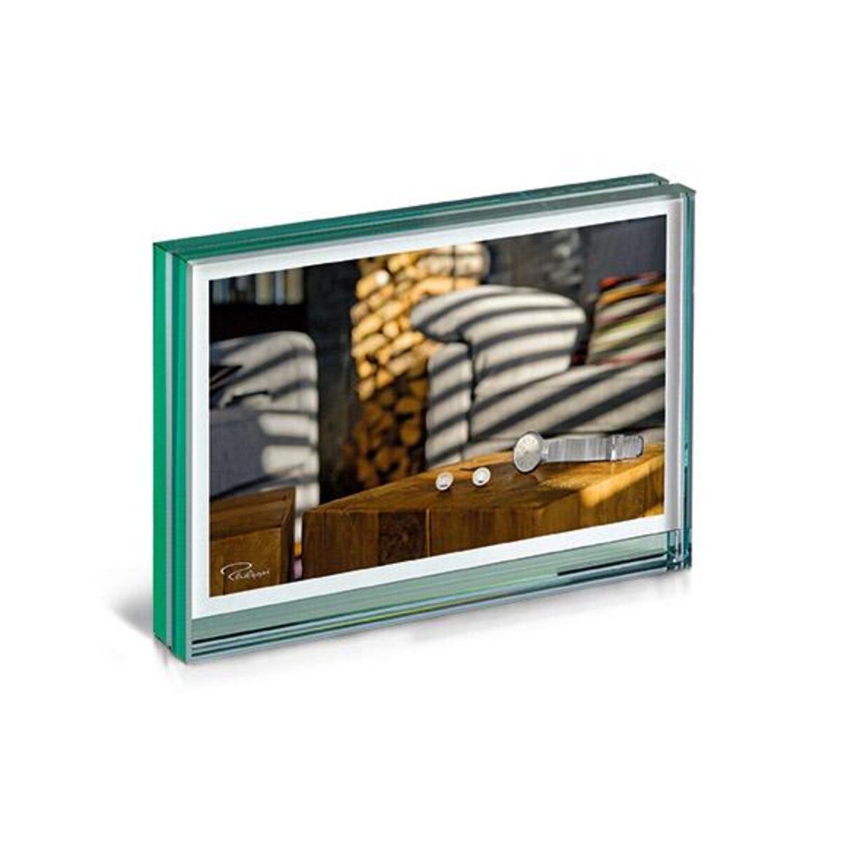Pozioma ramka na zdjęcie VISION - szkło, 10x15 cm