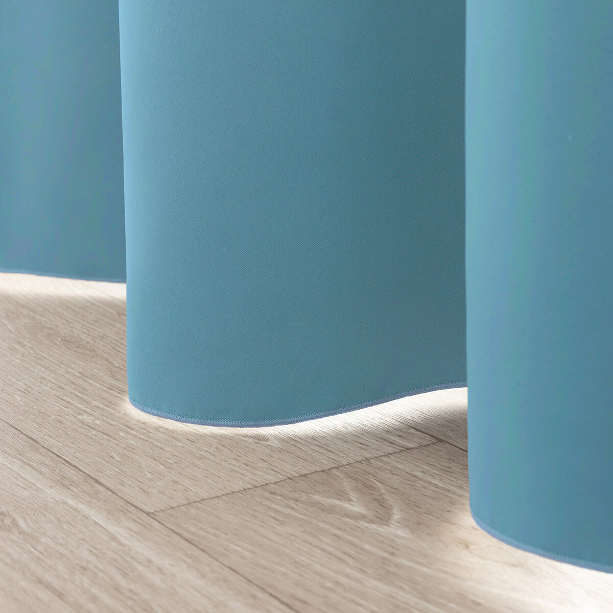 Zasłona zaciemniająca na taśmie marszczącej niebieski 140 x 280 cm 1 szt. 140x280 niebieski