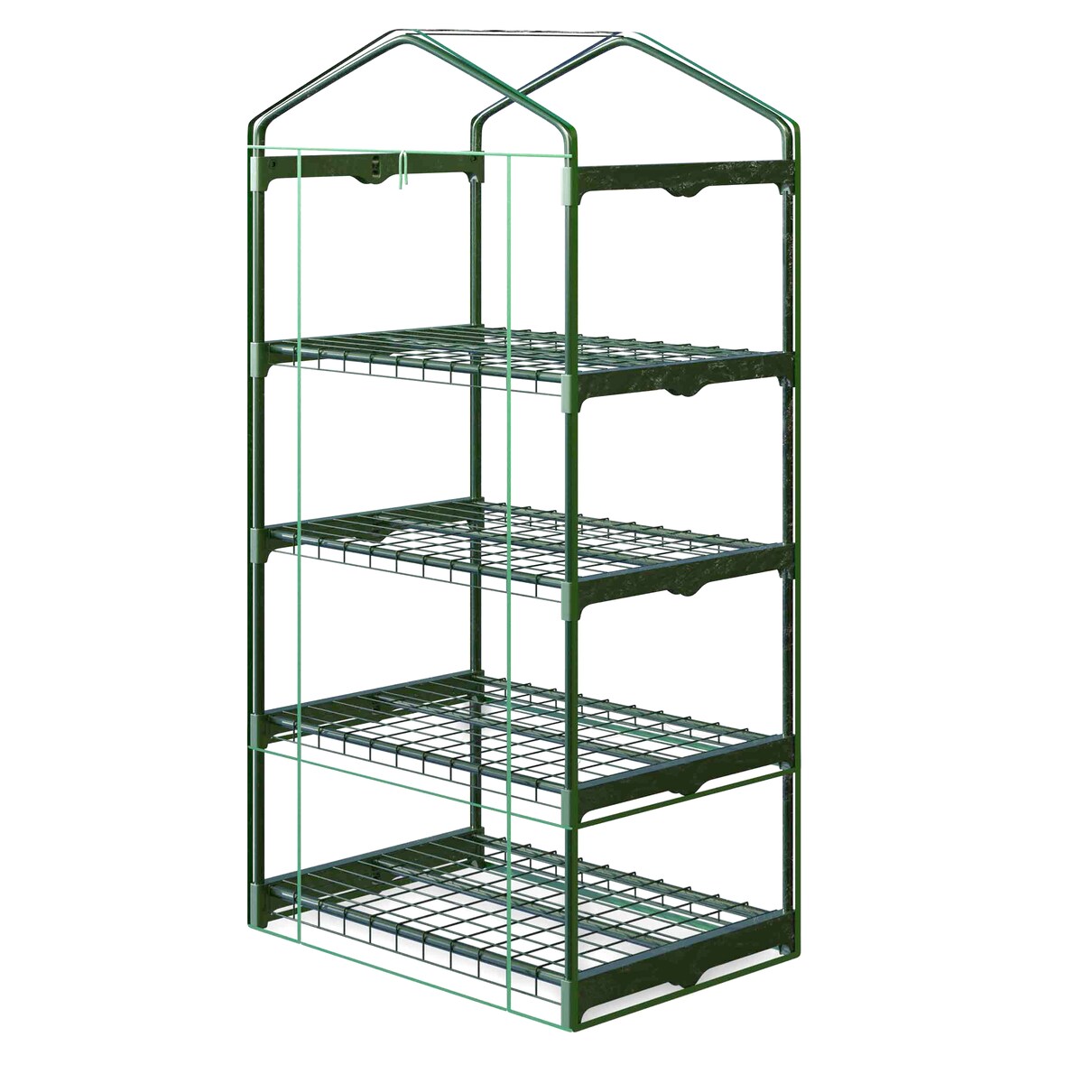 Mini szklarnia balkonowa ogrodowa 4 półki 160x70x50cm Plonos