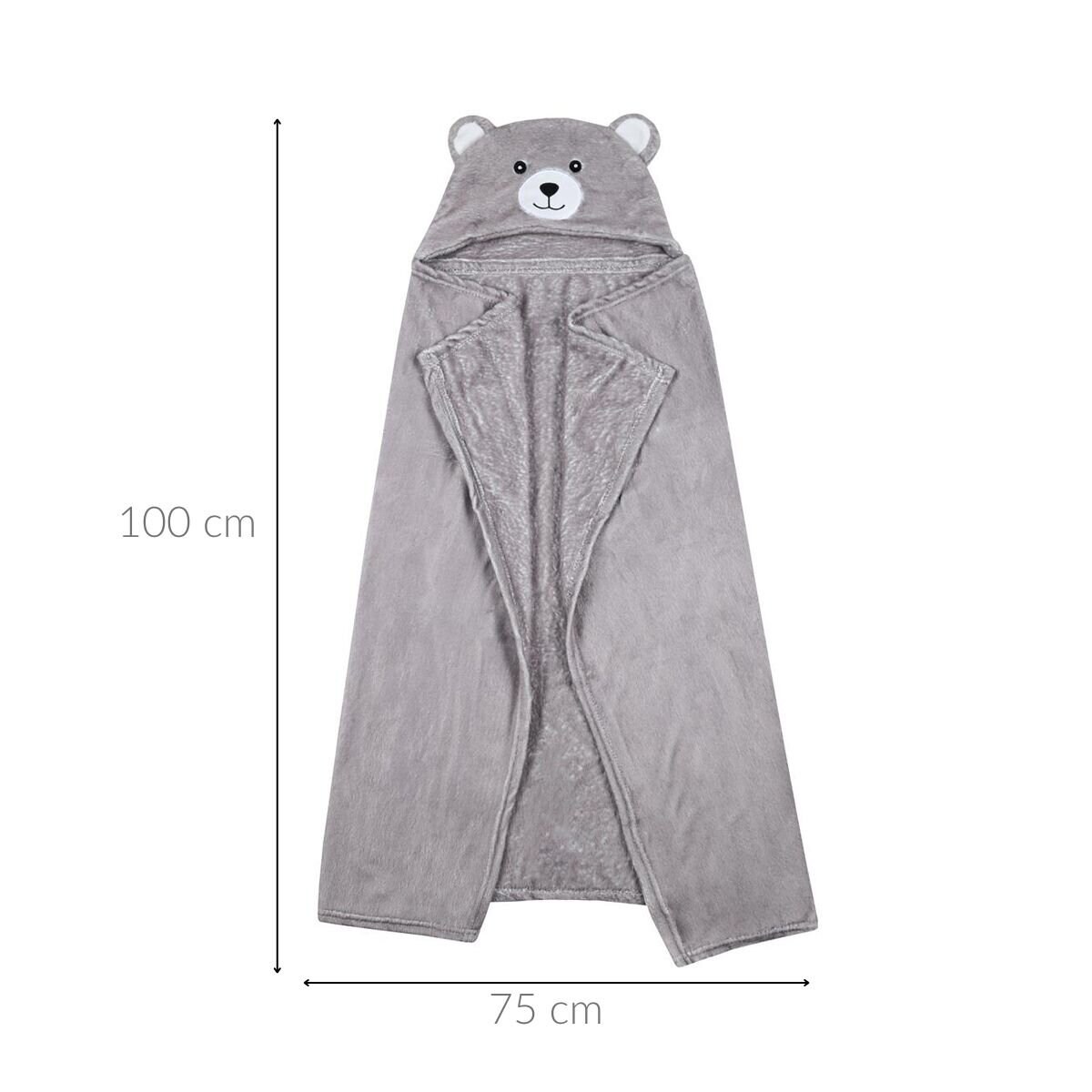 Koc z kapturem LEO, 100 x 75 cm