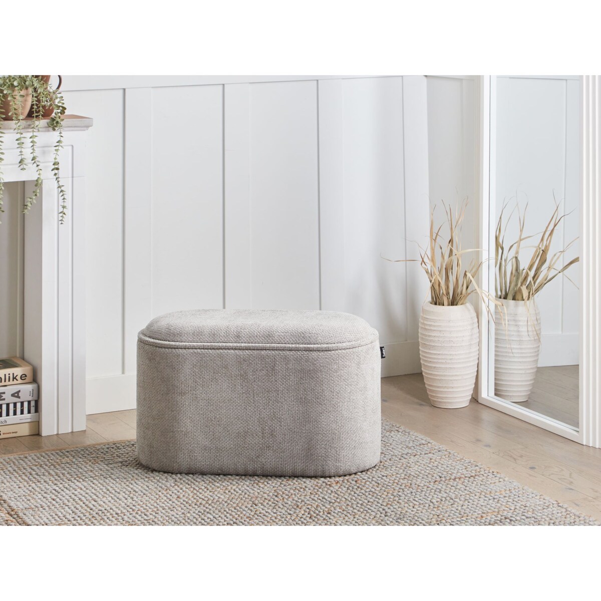 Ławka ze schowkiem ARTAS Szenil Szary