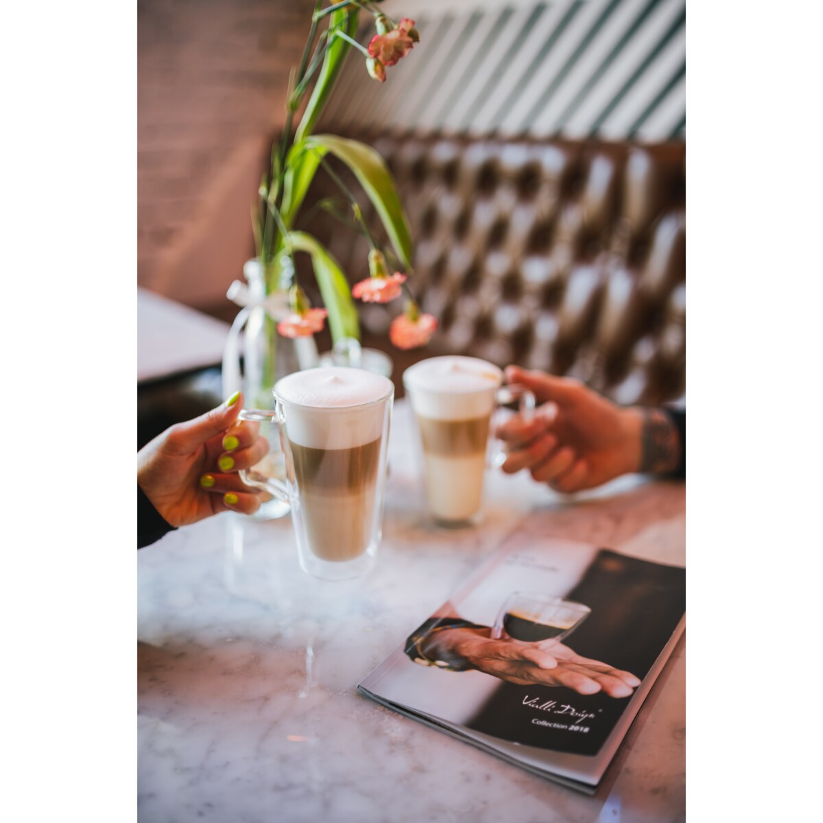 Komplet 2 szklanek do latte 350ml Diva 6490