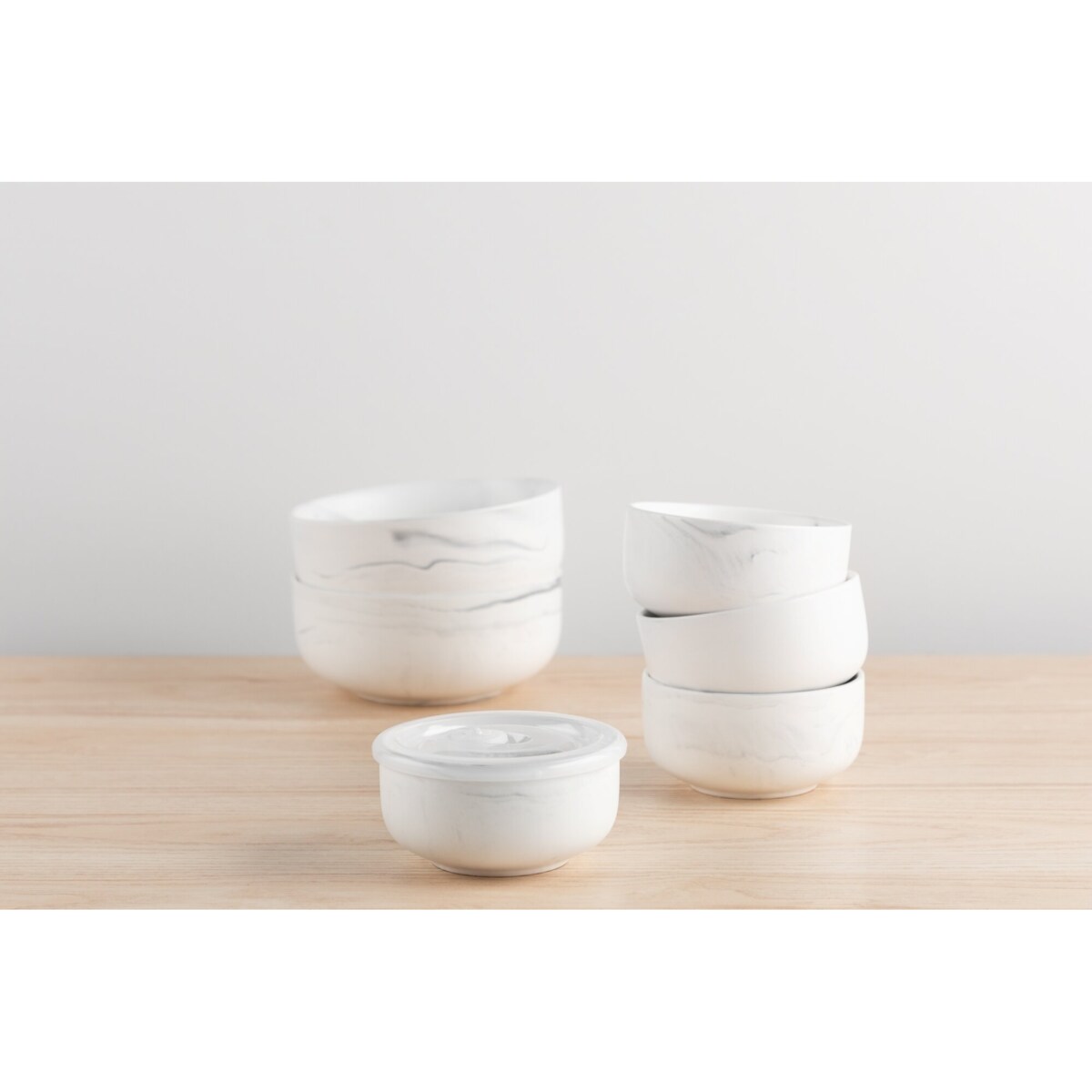 Ceramiczna miseczka z wieczkiem, Ø 13 cm