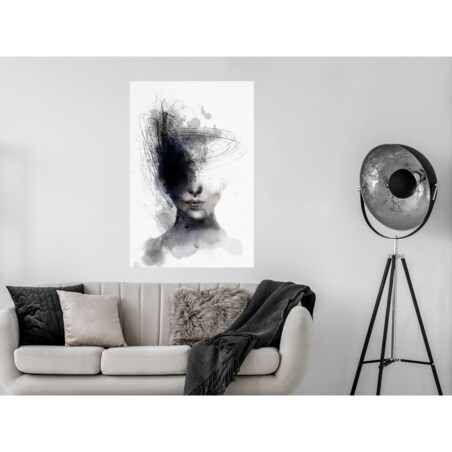 Poster Story, Plakat, Obraz - Kobieta z Kosmicznymi Myślami, wymiary 60 x 84 cm