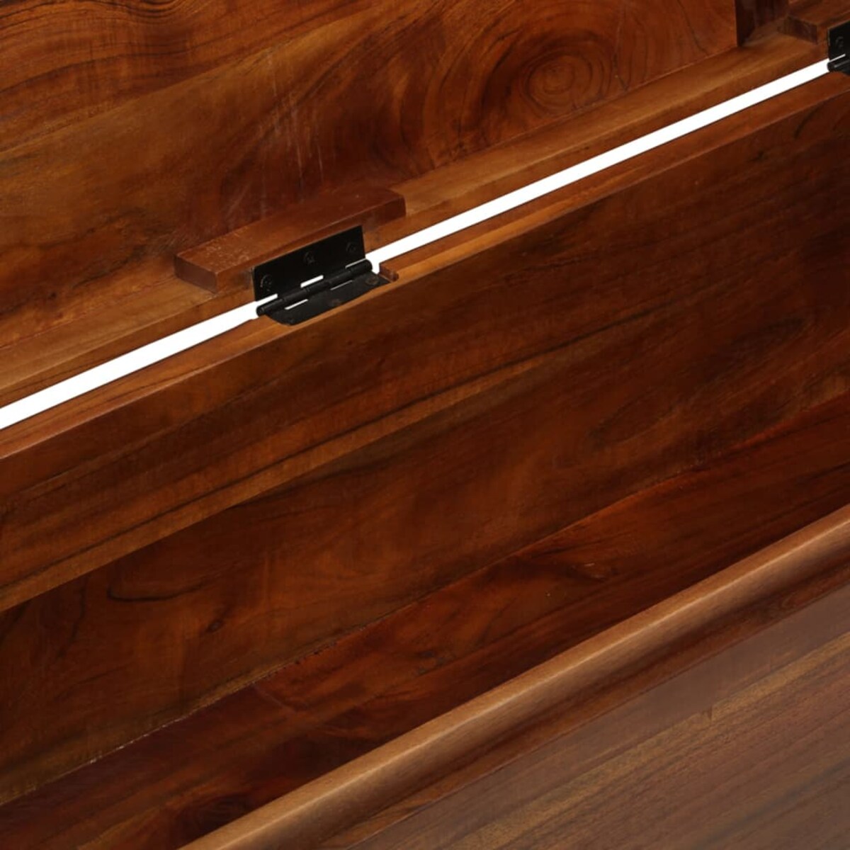 vidaXL Skrzynia, 110 x 35 x 41 cm, lite drewno akacjowe