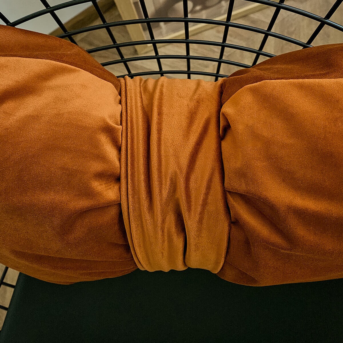 Poduszka XMAS wzór XM50 | Kokarda karmelowa 40 x 60 cm